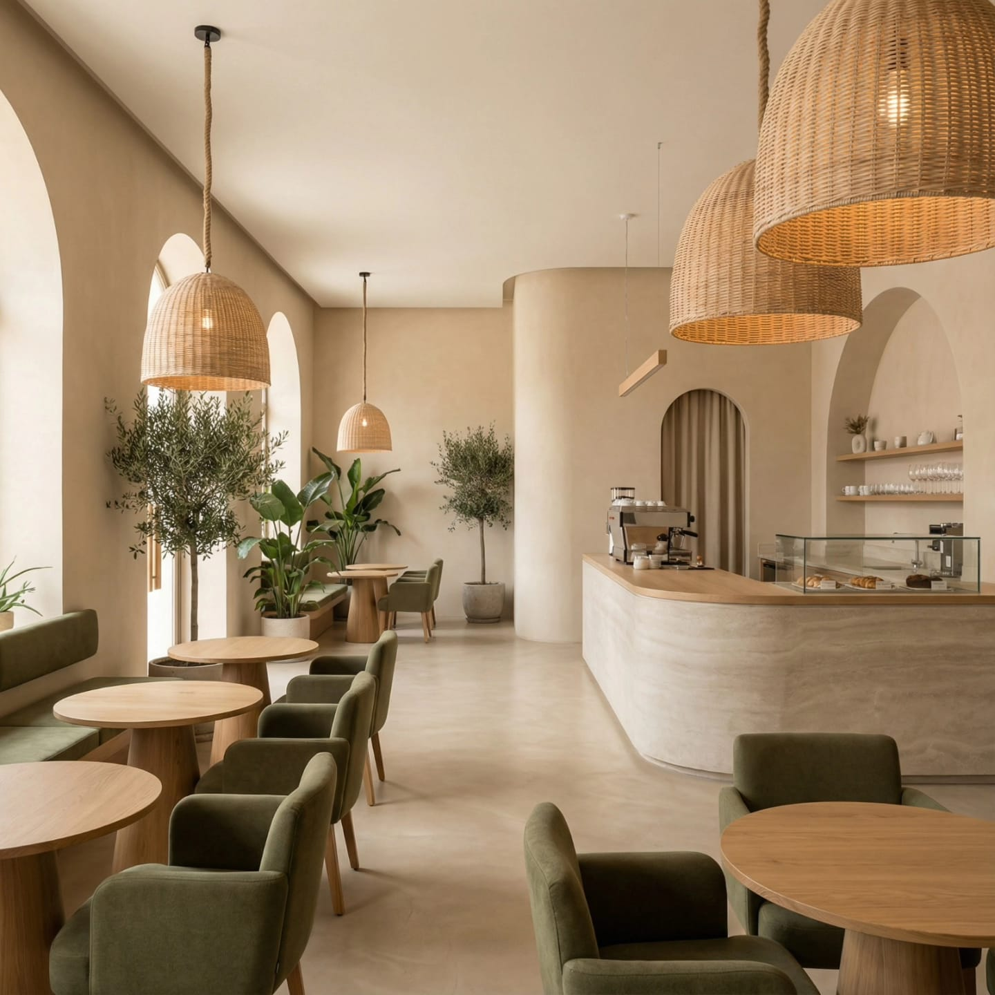 Modern Cafe Design & Build - Riyadh 2